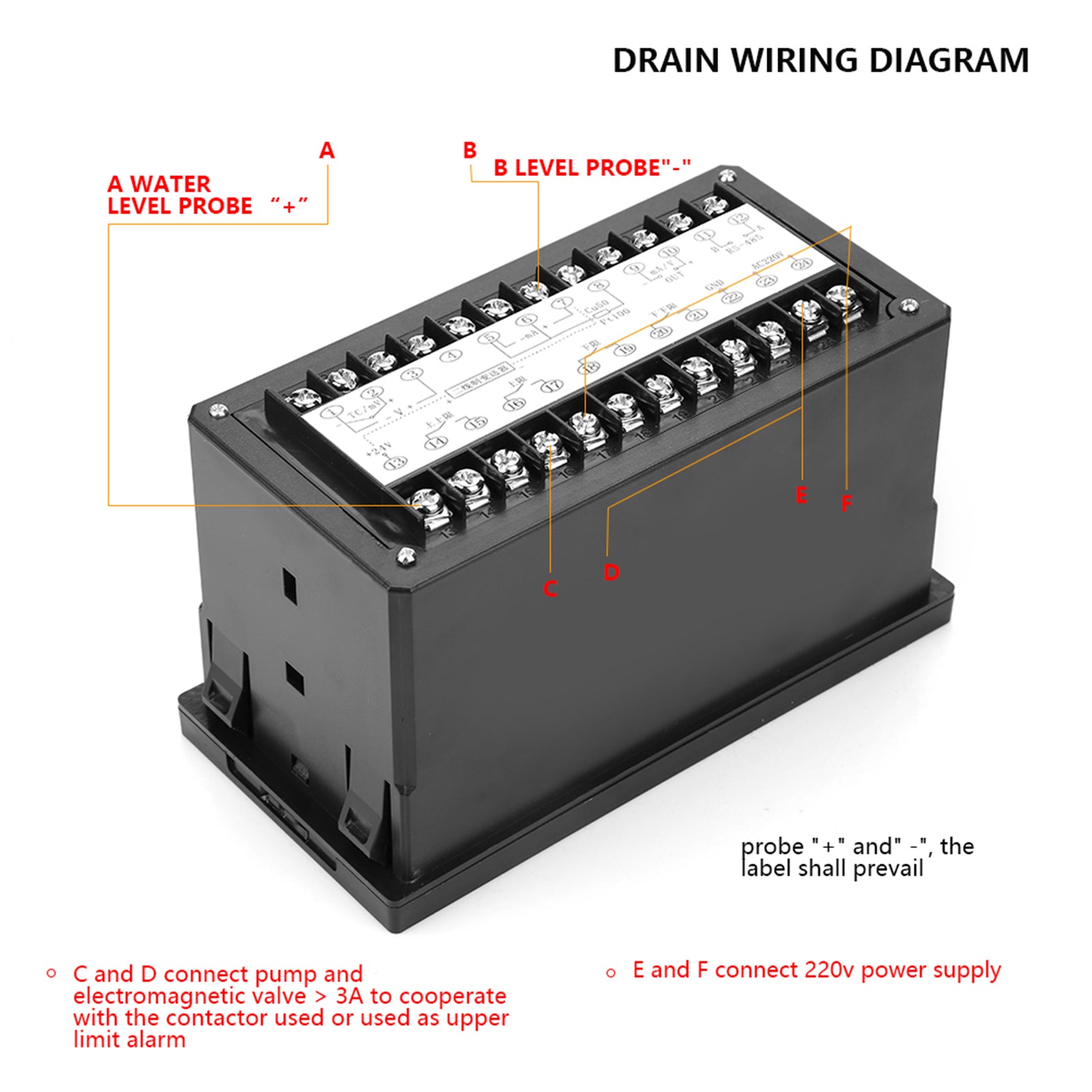 T80 AC220V Intelligent Pressure Controller