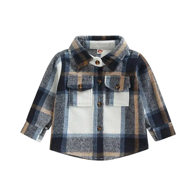 Toddler Plaid Long Sleeve