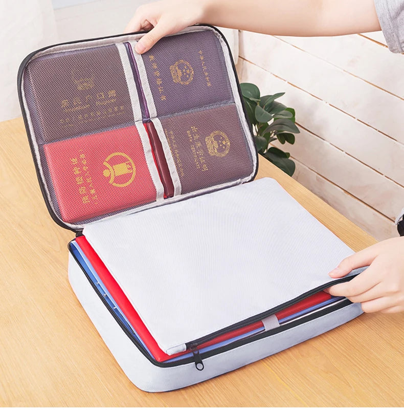 Document Bags Multifunctional Home Travel Organizer