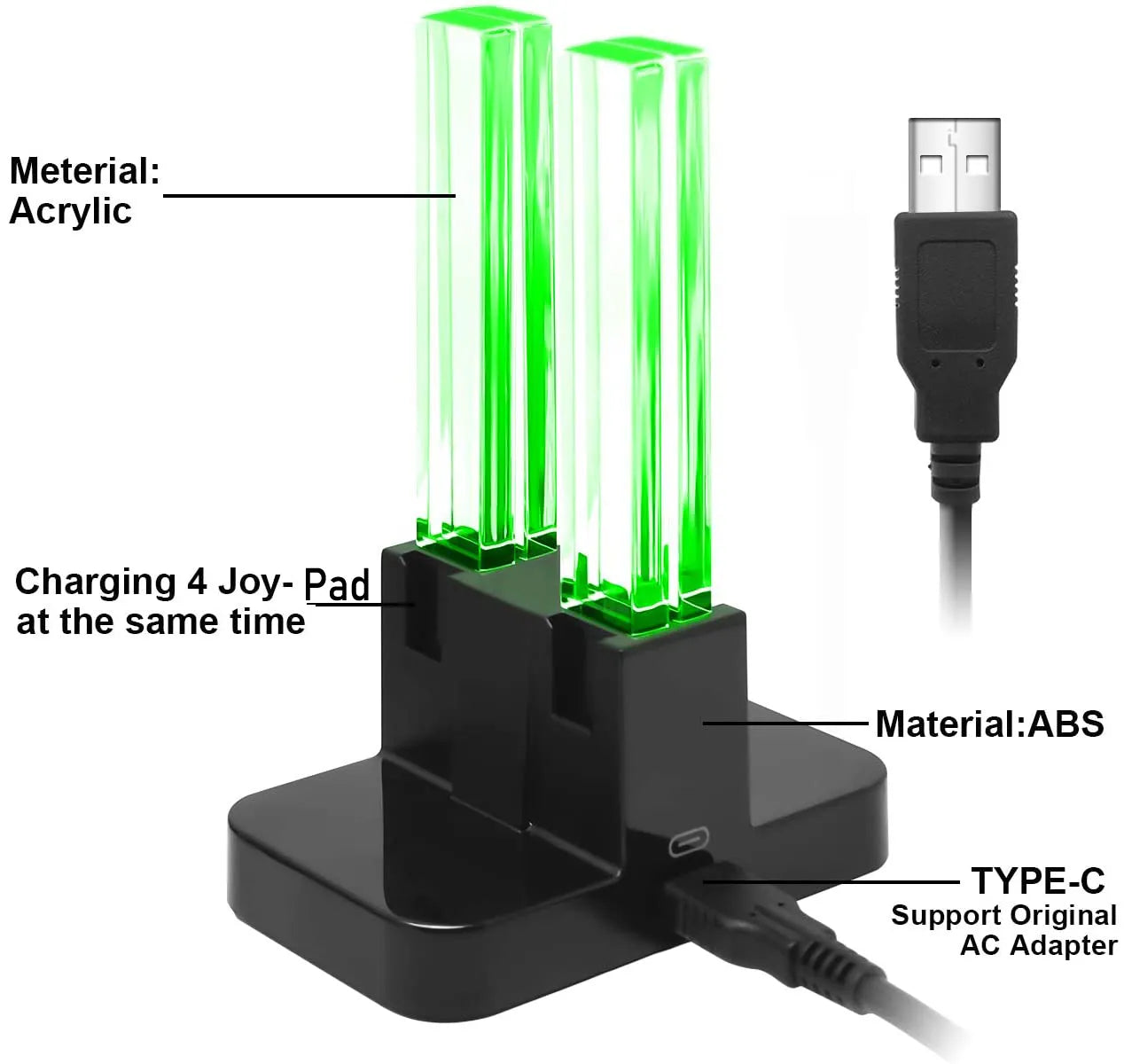 Portable NS Switch Joystick Charging