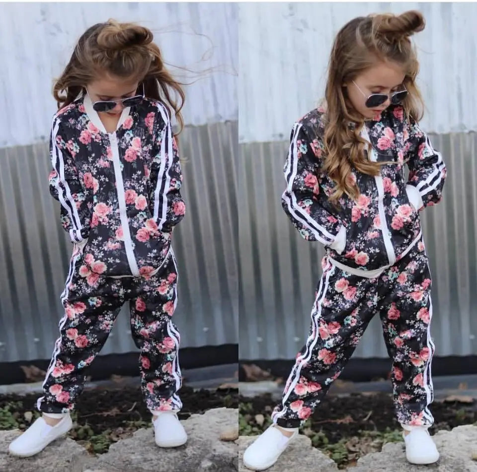 Long Sleeve Sweatshirt Long Pants Outfits Toddler