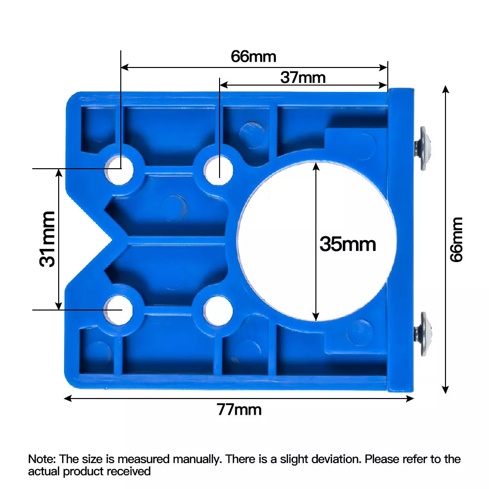 Hole Opener Concealed Hinges Guide Tool