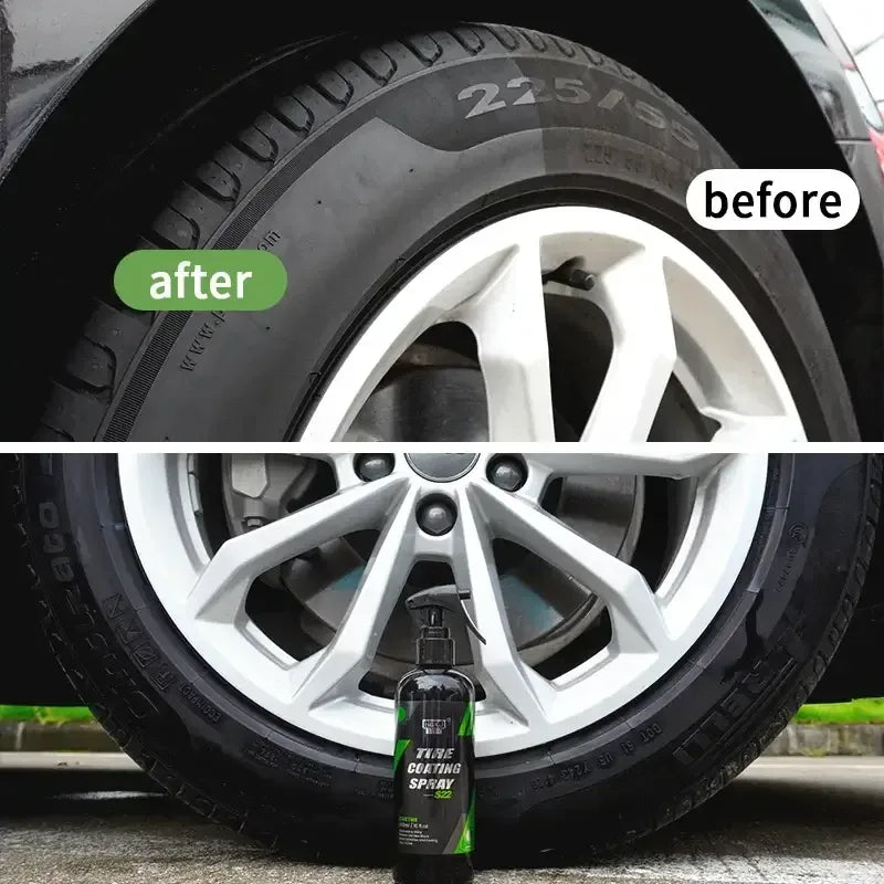 Car Tire Shine Spray Multi-purpose Tire Wheel Polishing Protection United States / 100ml