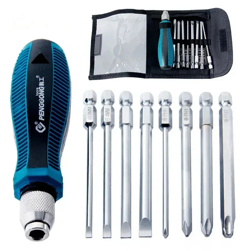 Magnetic Hand Tools Set Silver