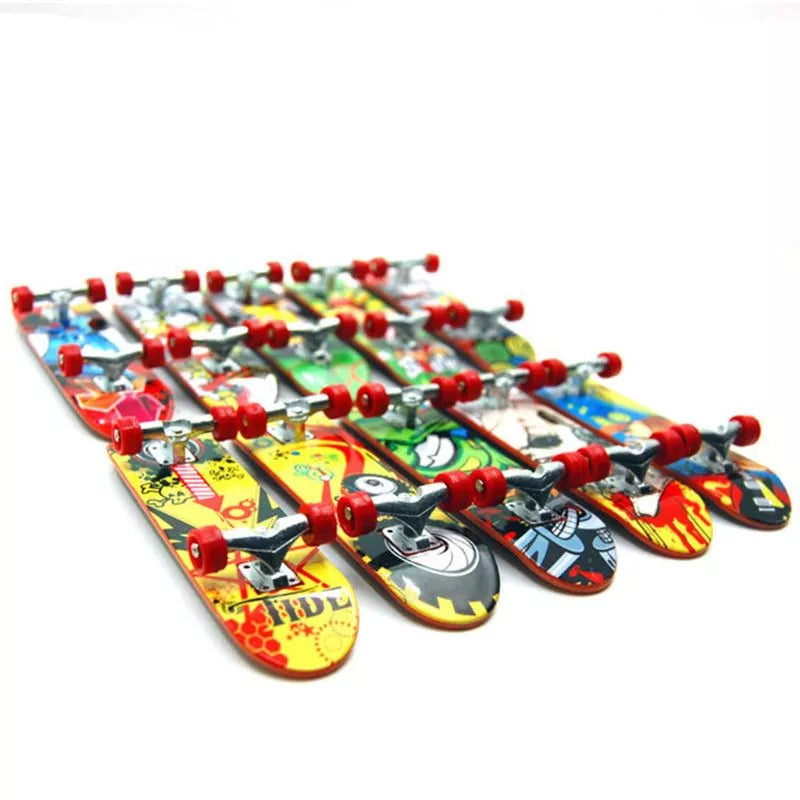 Finger Board Tech Truck Mini Skateboards Alloy Stent Party Favors Gift