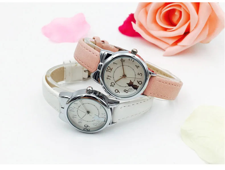 clocks for Girls clock WristWatch rosette Watches