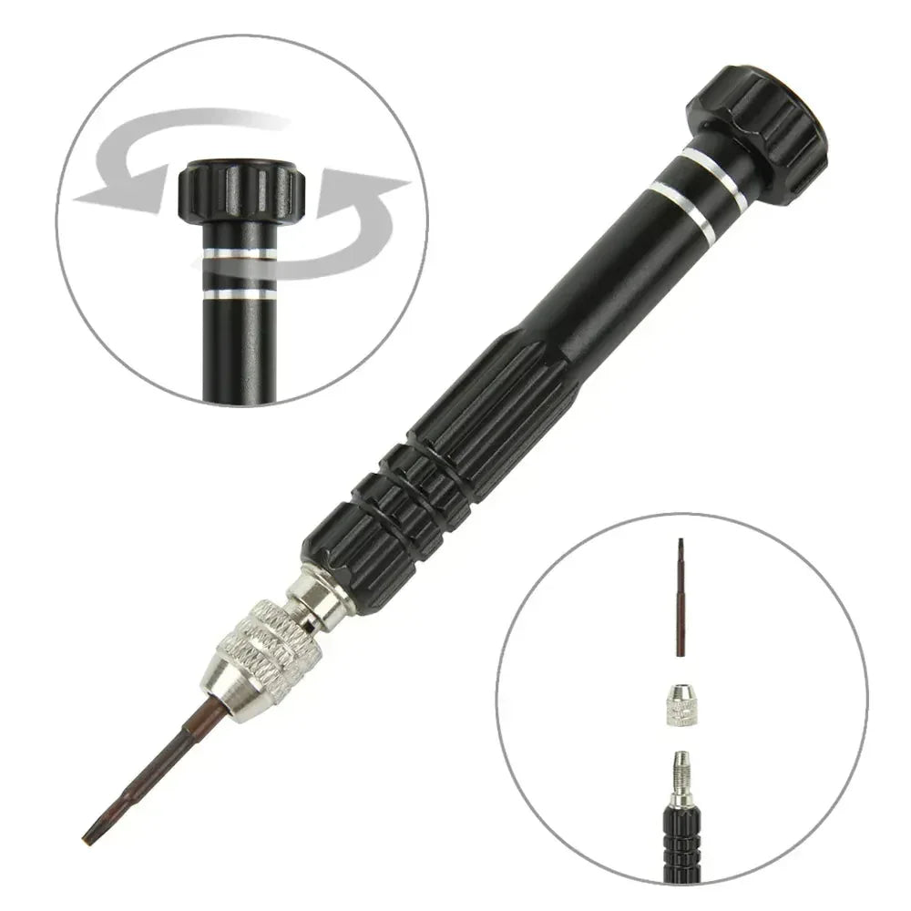 Precision Disassemble Magnetic Torx Cross Pentalobe Head Screwdriver For iPhone