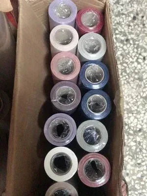 Roll Flower Solid Color Packaging Papers Minx