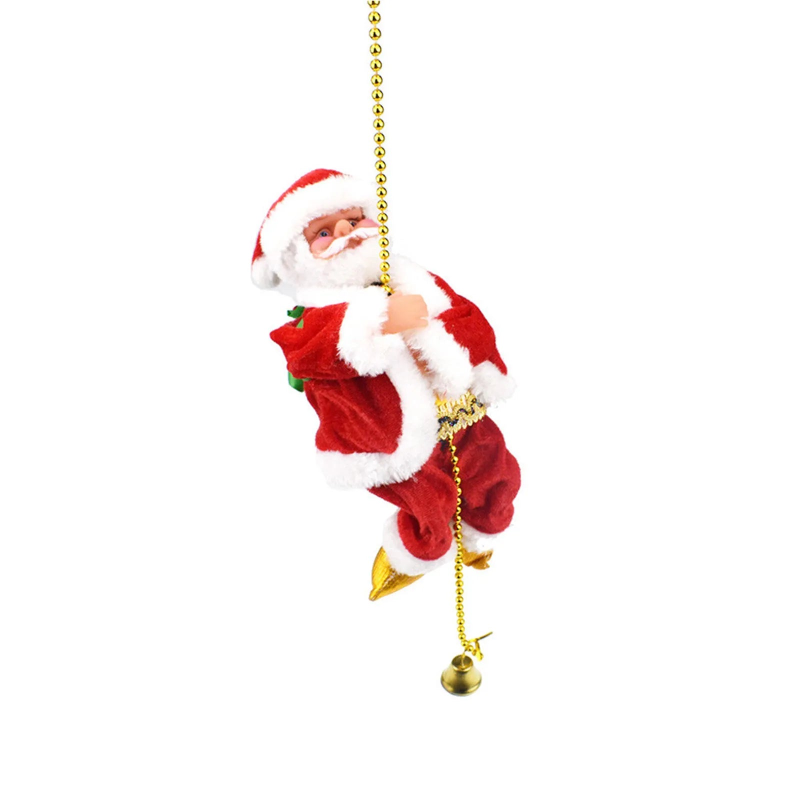 Electric Climbing Santa Claus Decoration – Animated Christmas Ornament A / United States