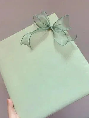 Roll Flower Solid Color Packaging Papers Minx