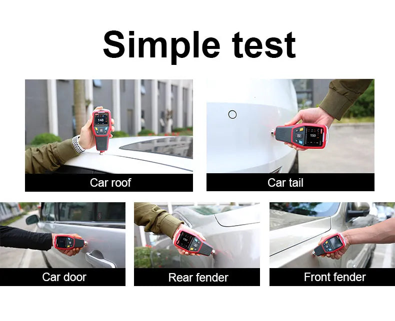 UNI-T UT343A UT343D Car Paint Coating Thickness Gauge