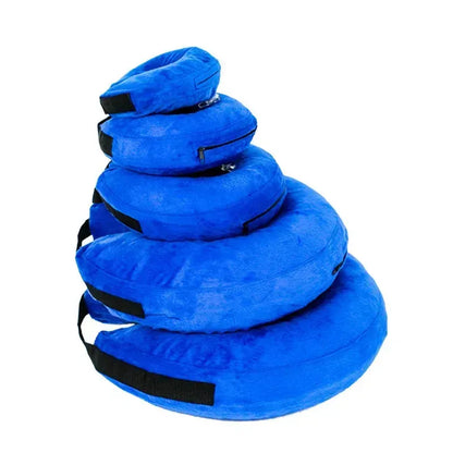 Inflatable Pet Collar Anti-bite Neck Blue / XS