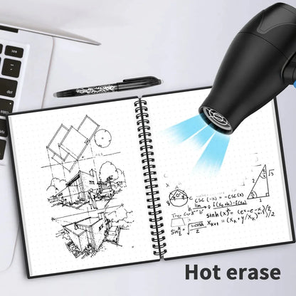 Erasable Wirebound Notebook A5-Dotted lined