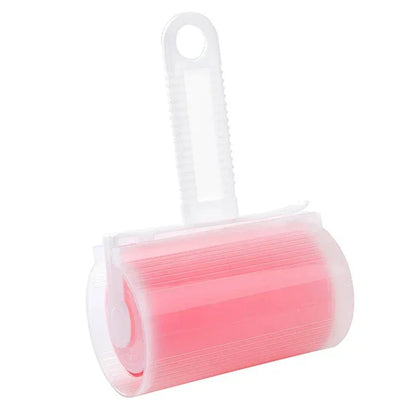 Sticky lint roller Pink with cover
