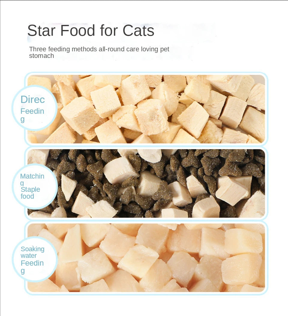 Pet snacks canned freeze-dried