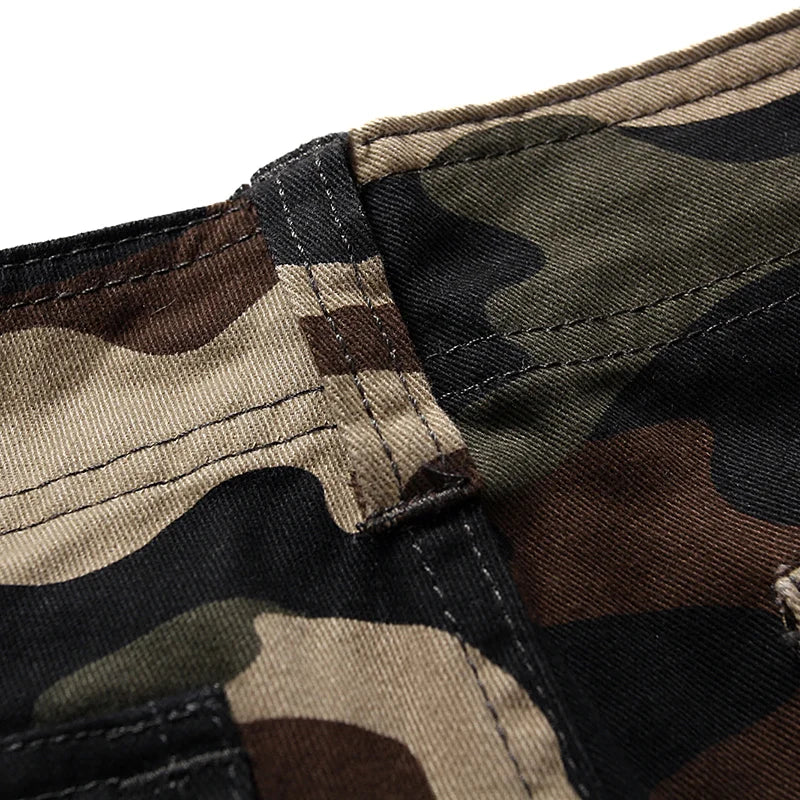 Men's Camouflage Camo Cargo Shorts