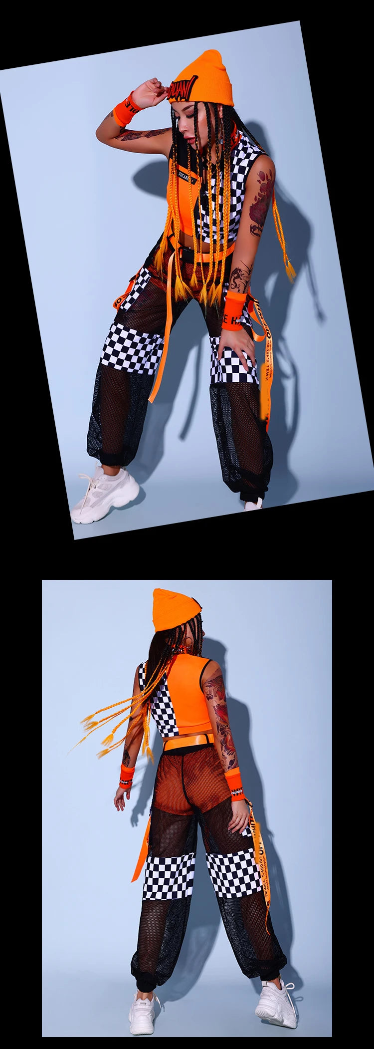 Women Hip-Hop Suit Group Performance Clothing