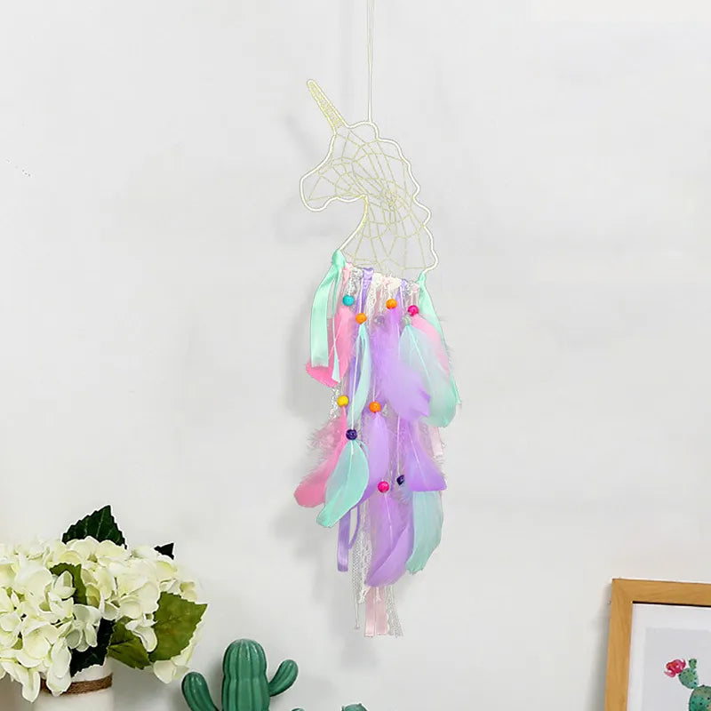 Unicon Dream Catcher Boho Kawaii Room Decor