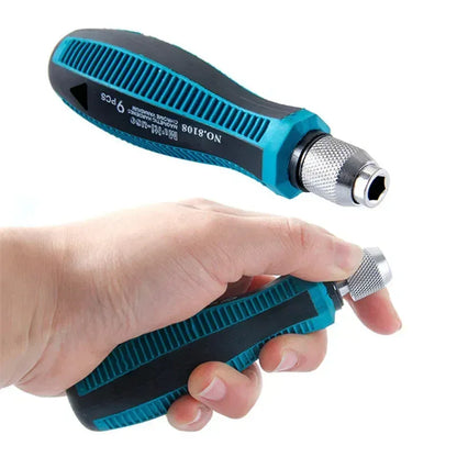 Magnetic Hand Tools Set Silver