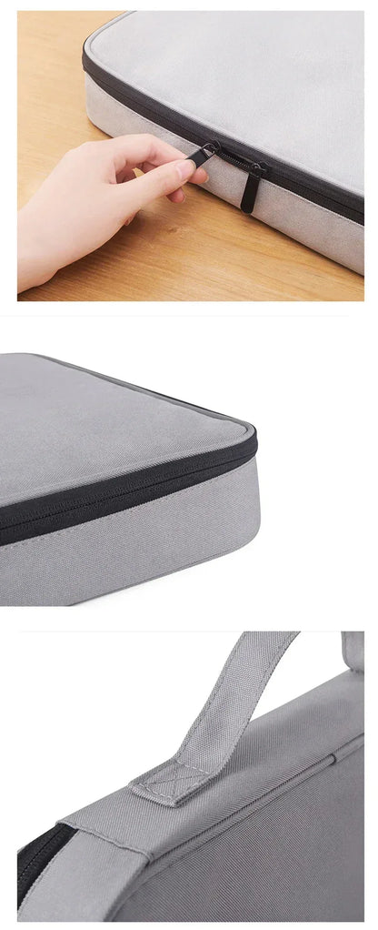 Document Bags Multifunctional Home Travel Organizer Pink