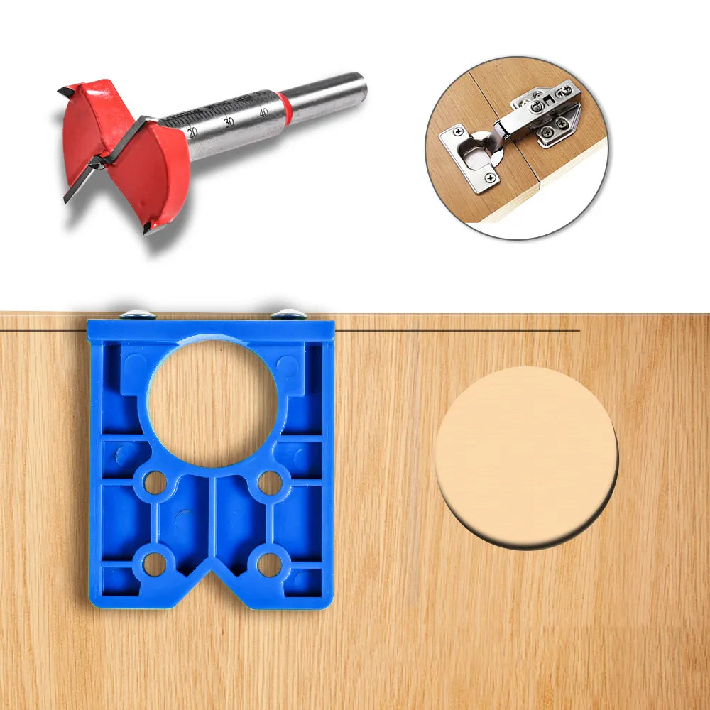 Hole Opener Concealed Hinges Guide Tool