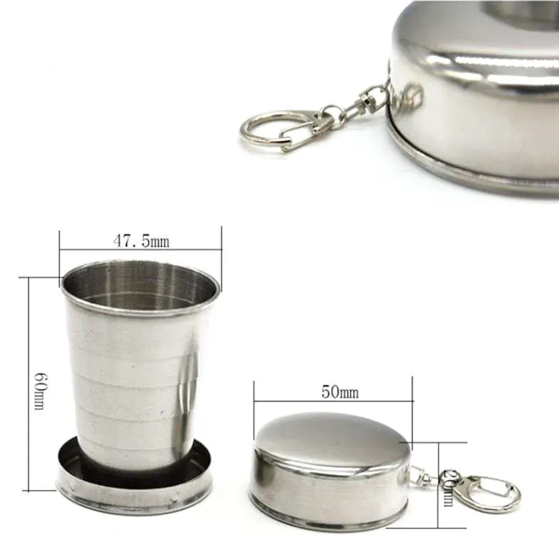 Stainless Steel Folding Cup 75/150/250ML