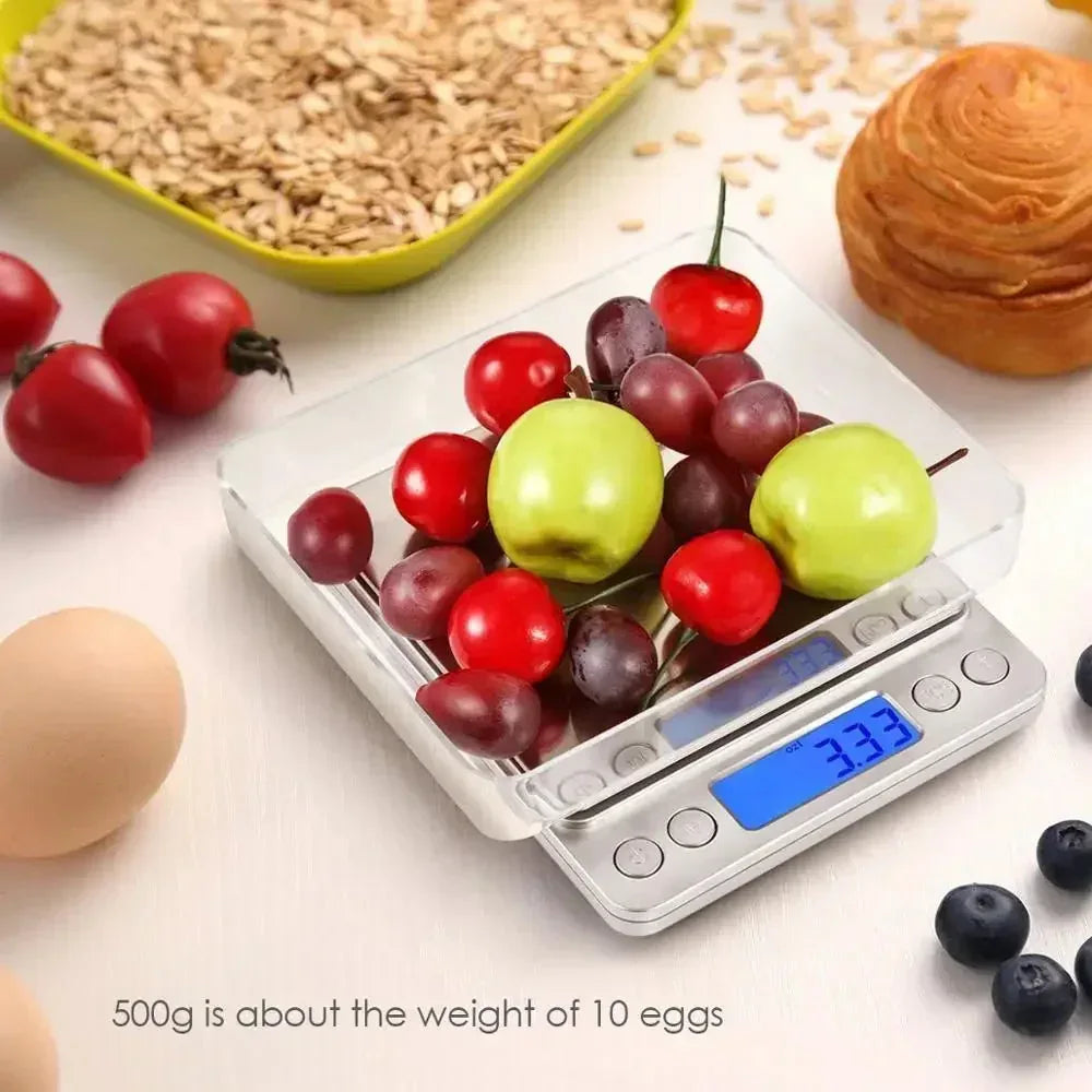Mini Precision LCD Digital Kitchen Electronic Scales Weight 500g(0.01)
