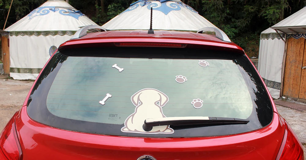 Tail Decal Wiper Animal Pattern