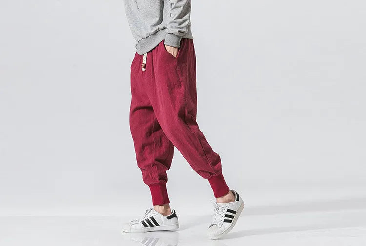 Elastic Men Streetwear Joggers