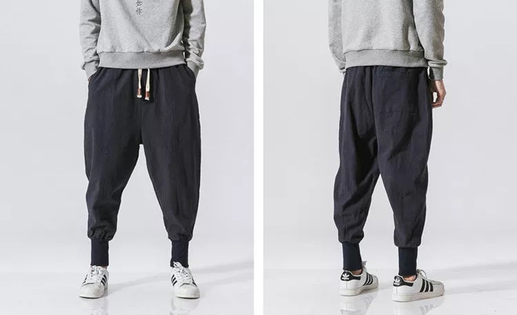 Elastic Men Streetwear Joggers