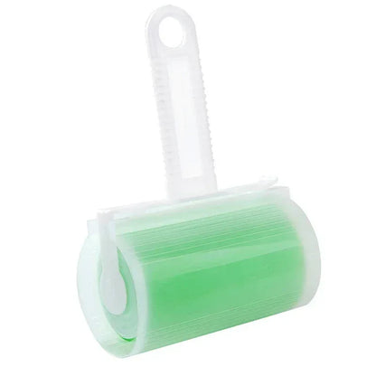 Sticky lint roller Green with cover