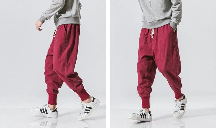 Elastic Men Streetwear Joggers