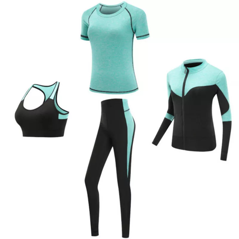 Quick dry women sportswear yoga set fitness gym