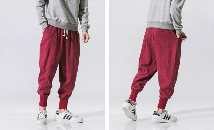 Elastic Men Streetwear Joggers