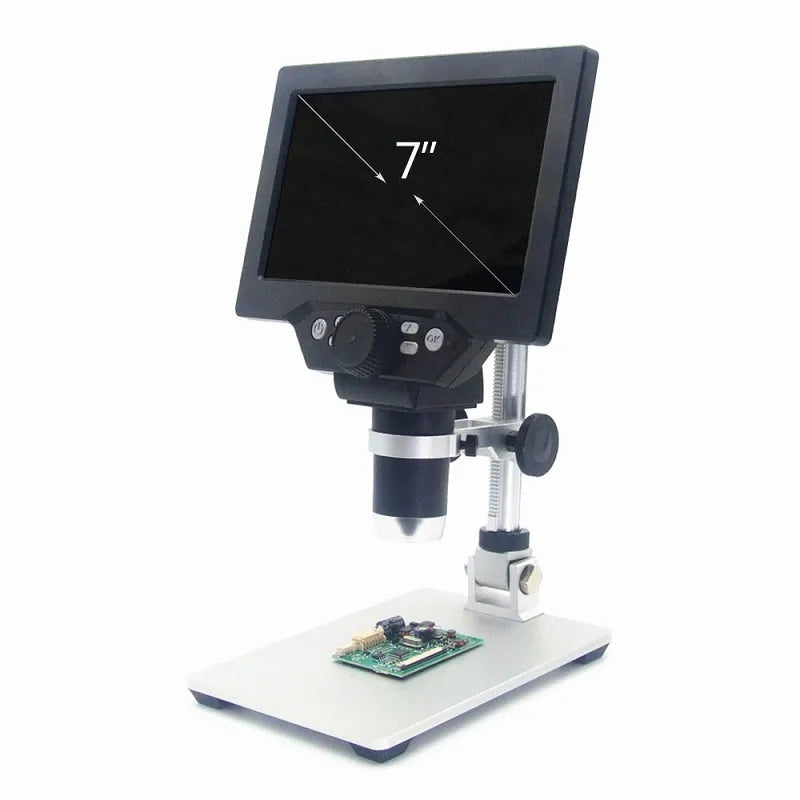 1200X Microscope Digital Portable 7" LCD Video Microscope