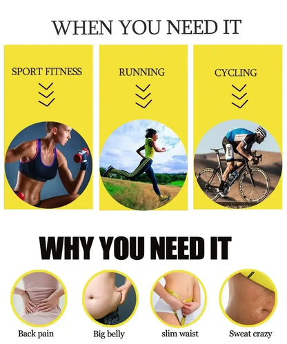 Silver Coating Sweat Sauna Waist Trainer Belt Adjustable Workout Body Shaper with Double Strap Zipper Silver Inner Black / L / United States