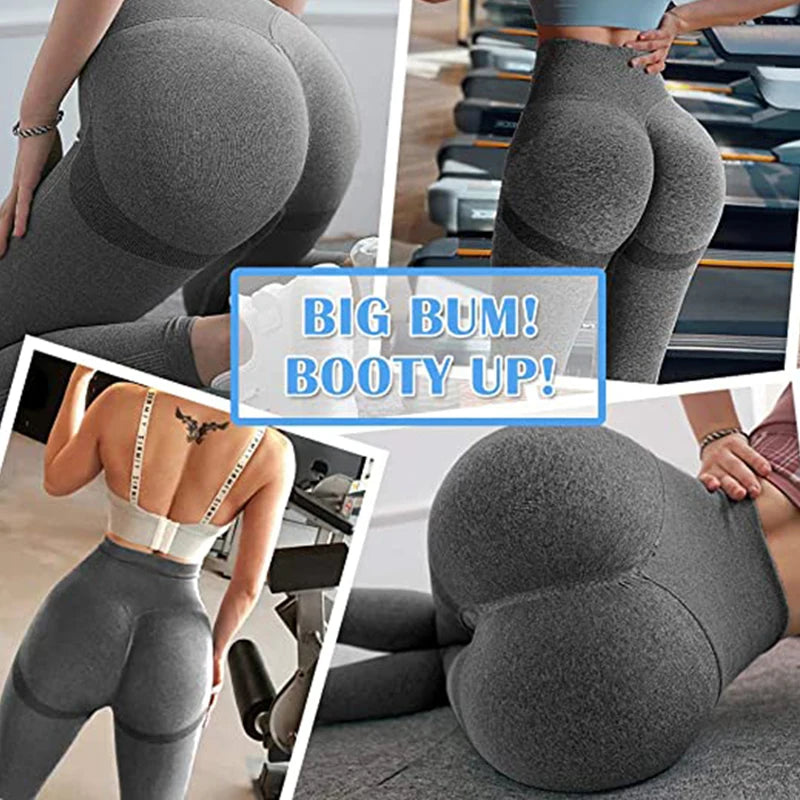 Butt Lifting Leggings Seamless Yoga Pants Push Up Tights Women Booty Workout