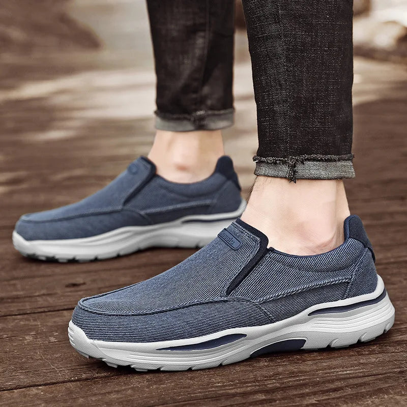 Denim Flat shoes Outdoor Sneakers