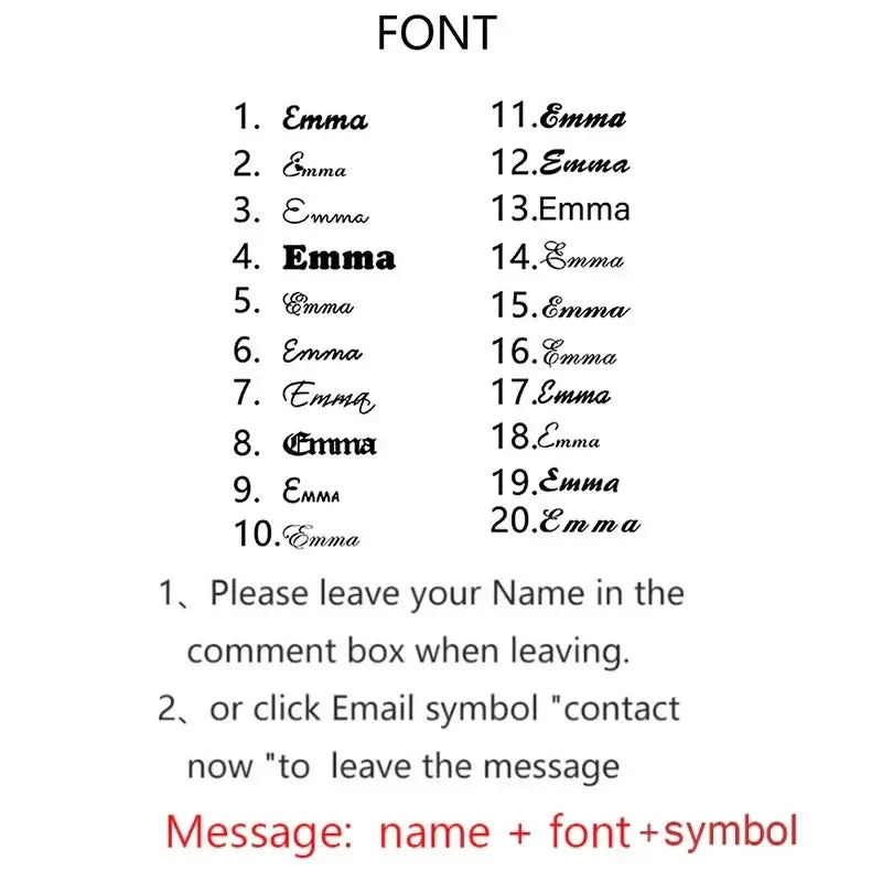 Shopminx Custom Name Bracelet For Women Gold Stainless Steel Steel color / United States