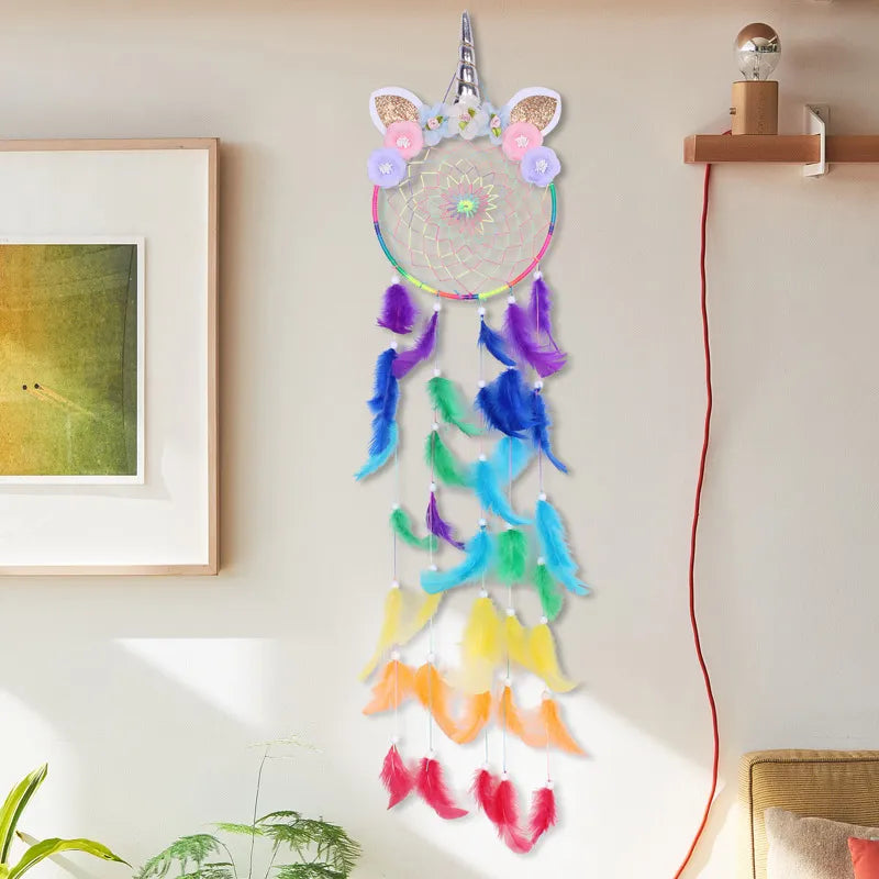 Unicon Dream Catcher Boho Kawaii Room Decor