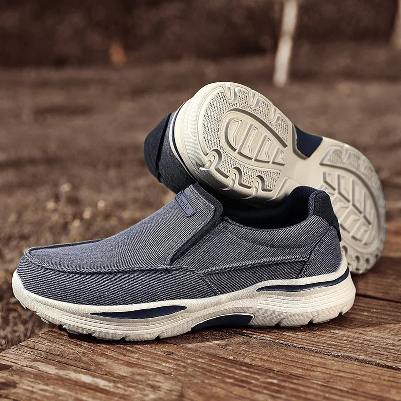 Denim Flat shoes Outdoor Sneakers