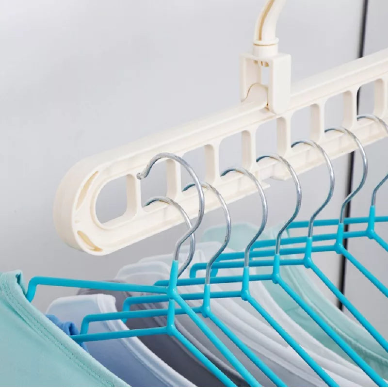 Hanger storage rack