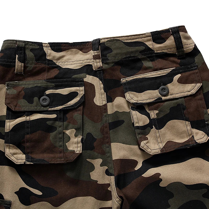 Men's Camouflage Camo Cargo Shorts