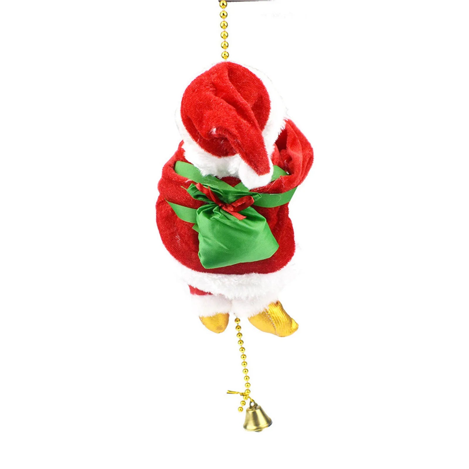 Electric Climbing Santa Claus Decoration – Animated Christmas Ornament A / United States