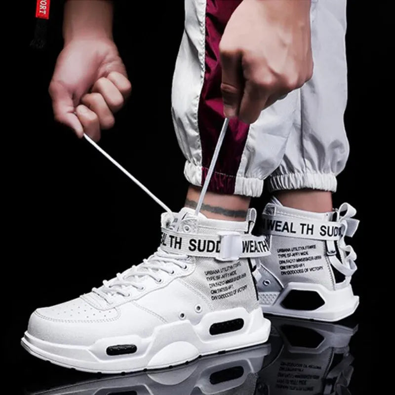 Sneakers Men High Top Shoes