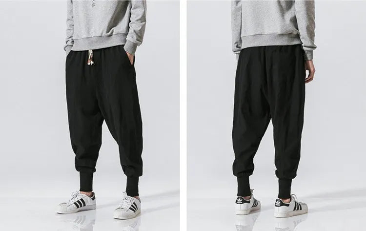 Elastic Men Streetwear Joggers