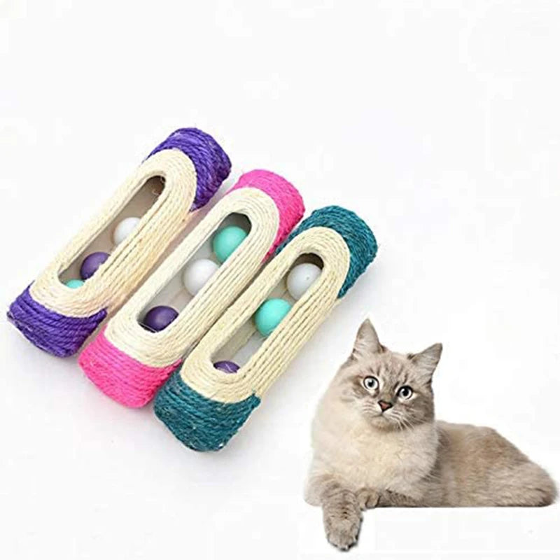 Cat Toys Scratcher Rolling Tunnel