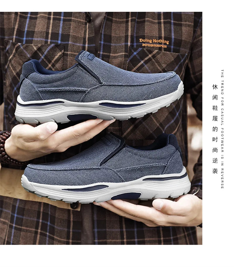 Denim Flat shoes Outdoor Sneakers