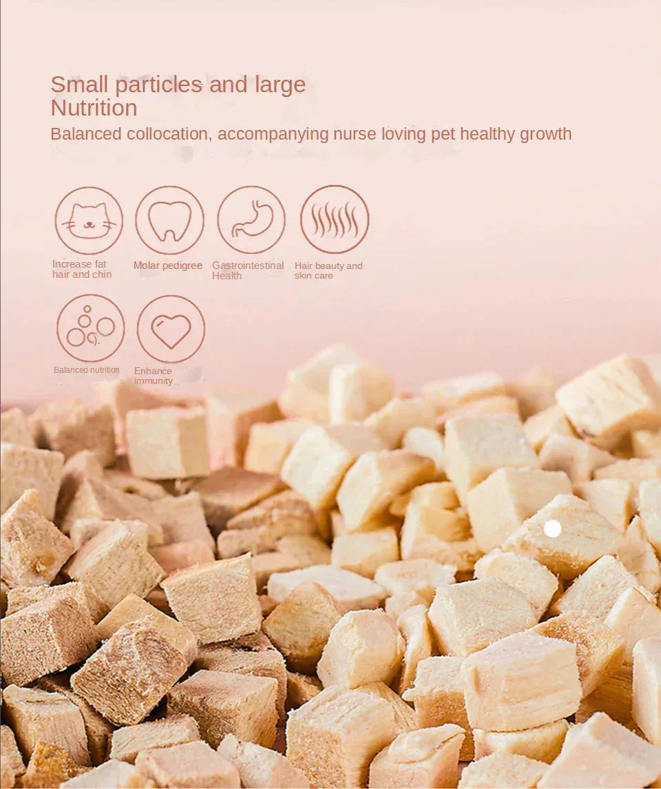 Pet snacks canned freeze-dried Chicken pellets 120g