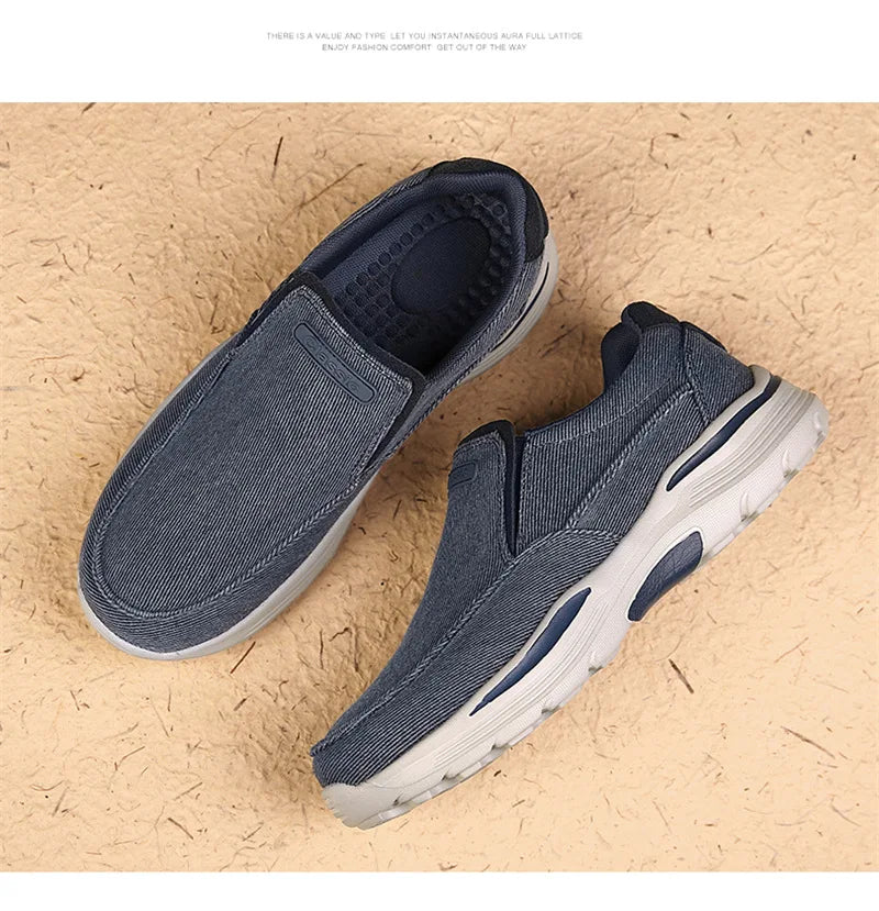 Denim Flat shoes Outdoor Sneakers